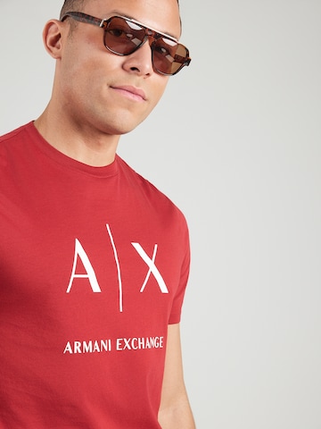 ARMANI EXCHANGE Μπλουζάκι σε κόκκινο