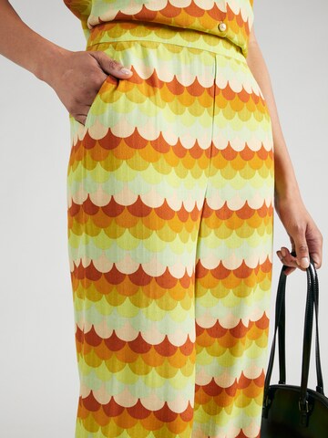 King Louie Loose fit Trousers 'Ethel' in Yellow