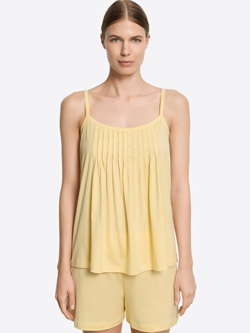 Shorty ' Juliet ' Hanro en jaune : devant