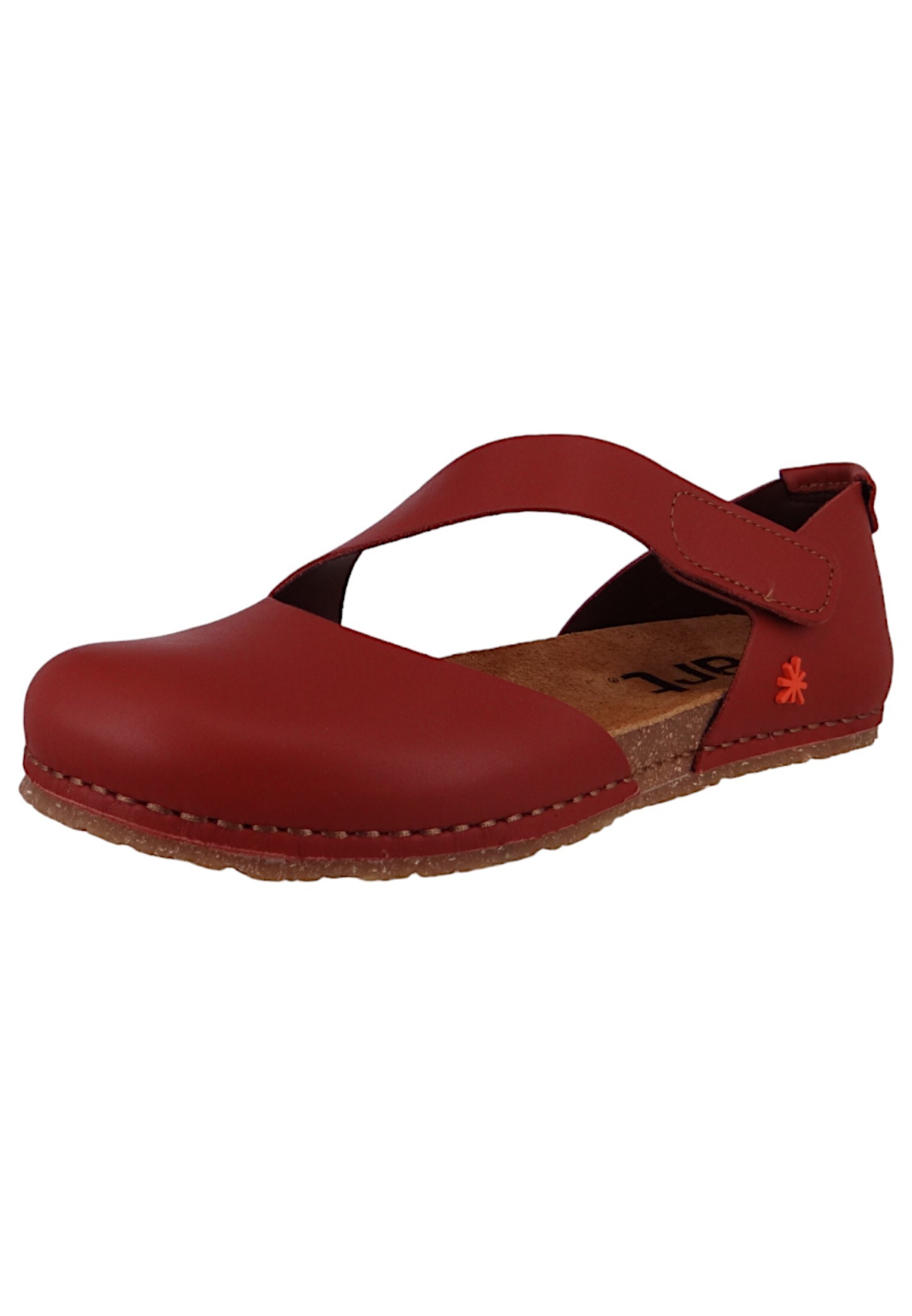 ART - Sabrina com tiras 'Creta' em vermelho: frente