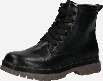 Bottes TOM TAILOR en noir : devant