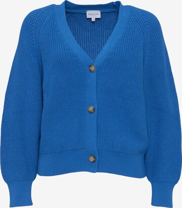 mazine Knit Cardigan ' Lovi Cardigan ' in Blue: front