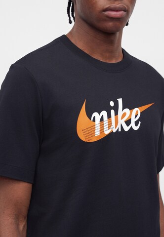Nike Sportswear Majica | črna barva