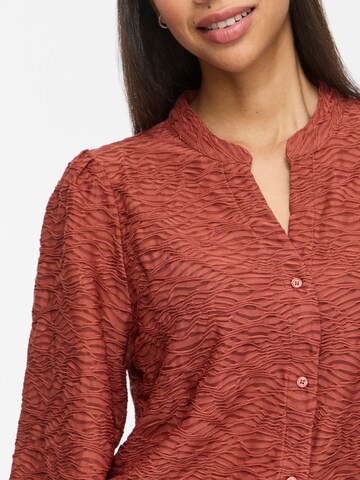 VILA Bluse 'VIFina' in Braun