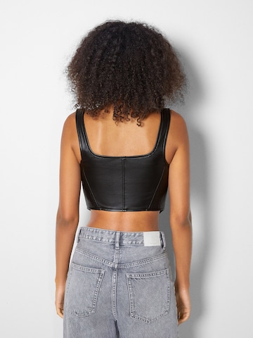 Bershka Top in Zwart