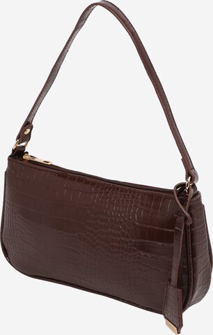 GLAMOROUS Shoulder Bag in Brown: front