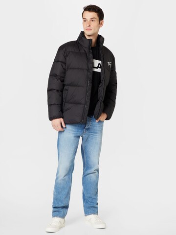 Tommy Jeans Winterjas in Zwart