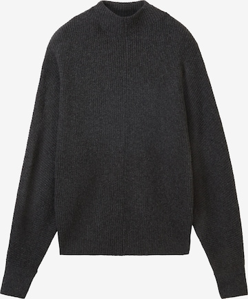 TOM TAILOR DENIM Sweater in Grey: front