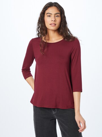 T-shirt Marc O'Polo en rouge : devant