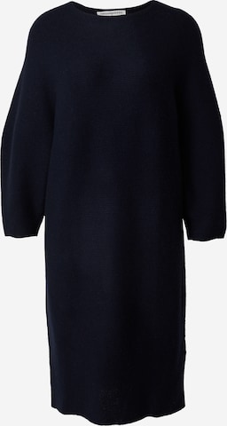 Pure Cashmere NYC Gebreide jurk in Blauw: voorkant