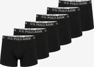 Boxers 'Magne' U.S. POLO ASSN. en noir : devant