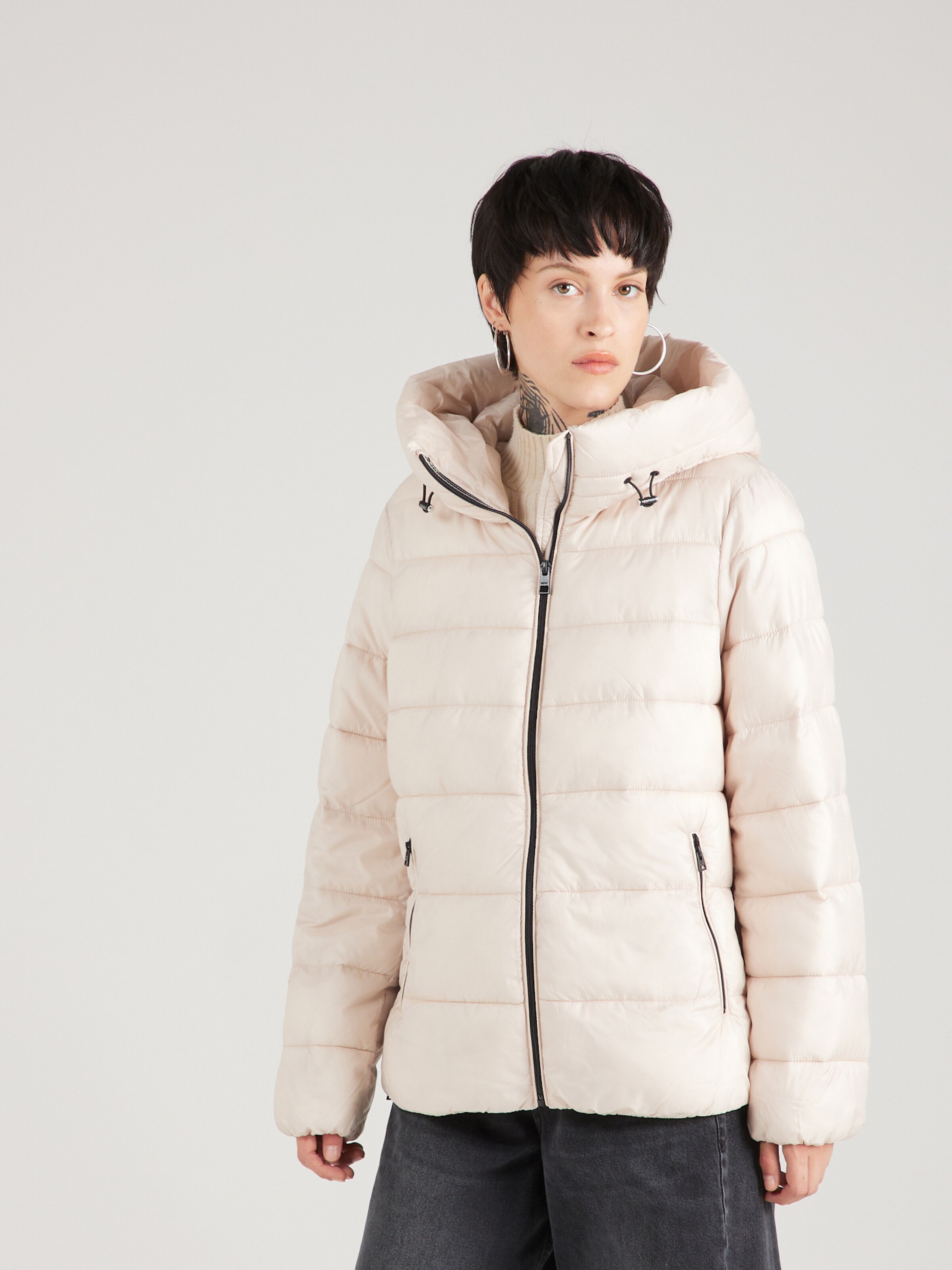 Esprit quilted coat online with hood