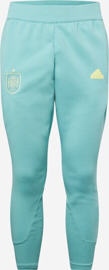 ADIDAS PERFORMANCE Pantalon de sport 'Spain Travel' en turquoise / vert clair, Vue avec produit