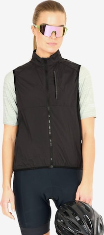 ENDURANCE Overgangsjakke 'Nimbos W Cycling/MTB Lightweight Vest' i sort: forside