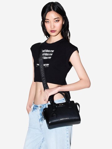 ARMANI EXCHANGE - Bolso de mano 'XW002159 AF26570' en negro