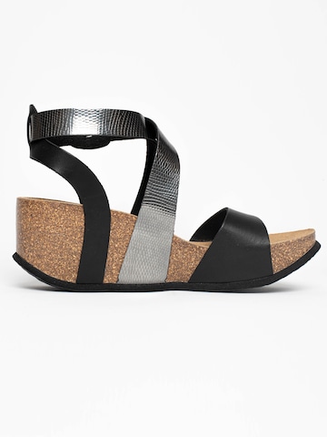 Bayton Strap Sandals 'PAMPELUNE' in Black