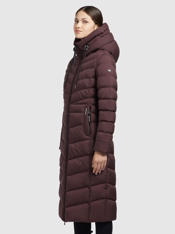 khujo Winter Coat 'Ingram 2' in Brown