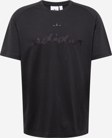 ADIDAS ORIGINALS Shirt 'FASH GRFX' in Black: front