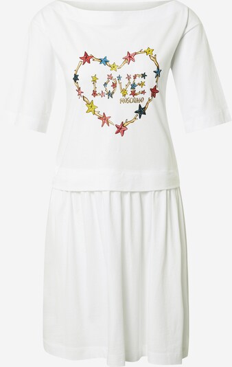 Love Moschino Vestido en mezcla de colores / blanco, Vista del producto