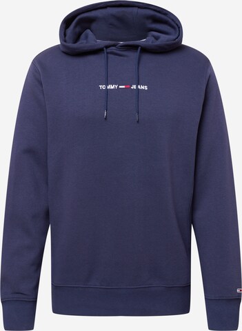Tommy JeansSweater majica - plava boja: prednji dio
