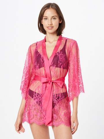 Hunkemöller Dressing gown 'Isabella' in Pink: front