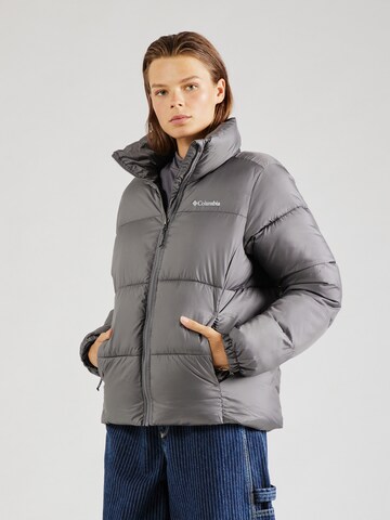 COLUMBIA - Chaqueta de montaña 'Puffect II' en gris: frente