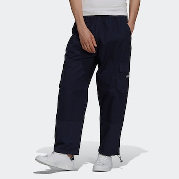 ADIDAS ORIGINALS tavaline Klapptaskutega püksid, värv sinine: eest vaates