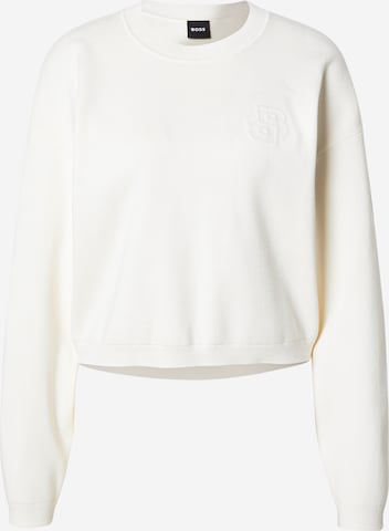 BOSS Neulepaita 'Fominda' värissä valkoinen: etupuoli