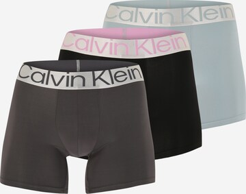 Calvin Klein Underwear Boxerky – modrá: přední strana