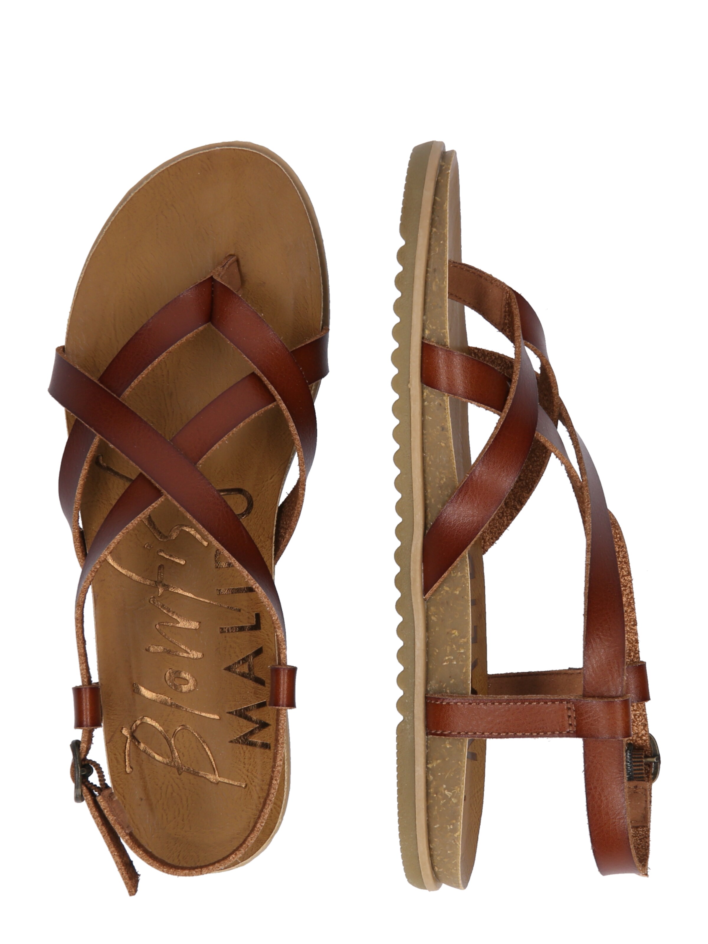 Blowfish Malibu T-bar sandals 'Mirenda' in Brown