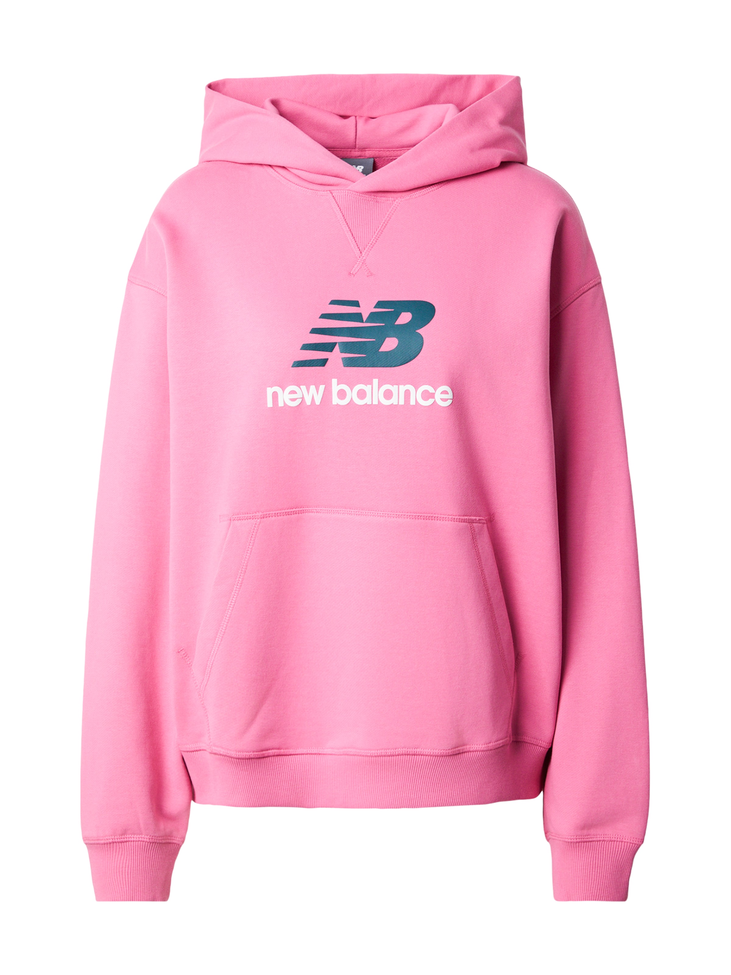 new balance Sweatshirt i rosa: framsida