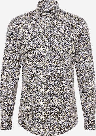 BOSS Black Regular fit Button Up Shirt 'HANK' in Mixed colors: front