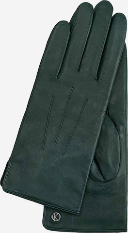 KESSLER Full Finger Gloves 'CARLA' in Green: front