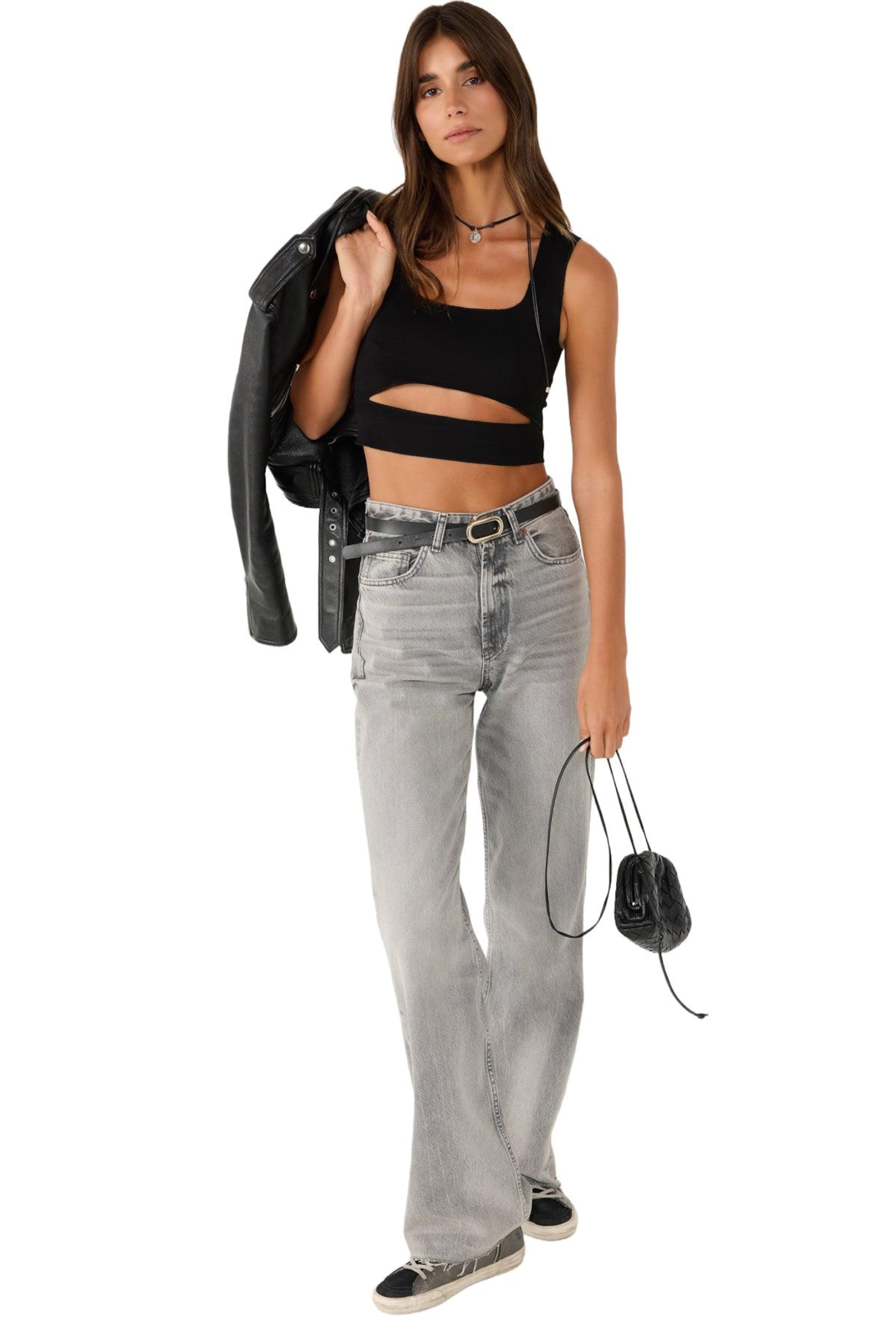 No Matter What Top in Zwart