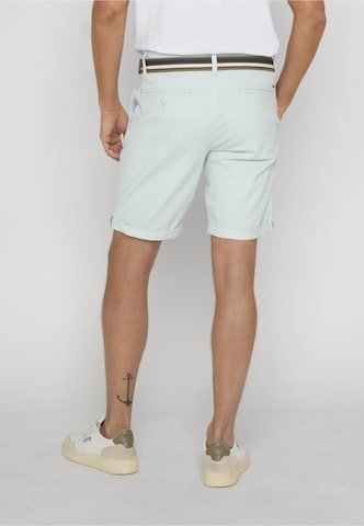 INDICODE JEANS - Regular Calças chino 'Royler' em azul