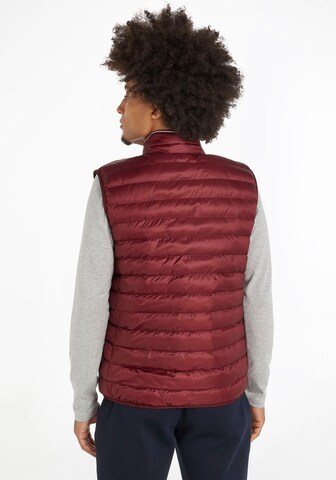 TOMMY HILFIGER Regular Bodywarmer in Rood