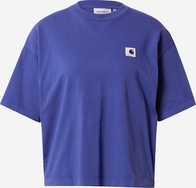 Carhartt WIP T-Shirt 'Nelson' in royalblau / weiß, Produktansicht