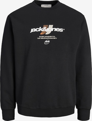 JACK & JONES - Camiseta deportiva 'JCOCLUB BRANDING' en negro: frente