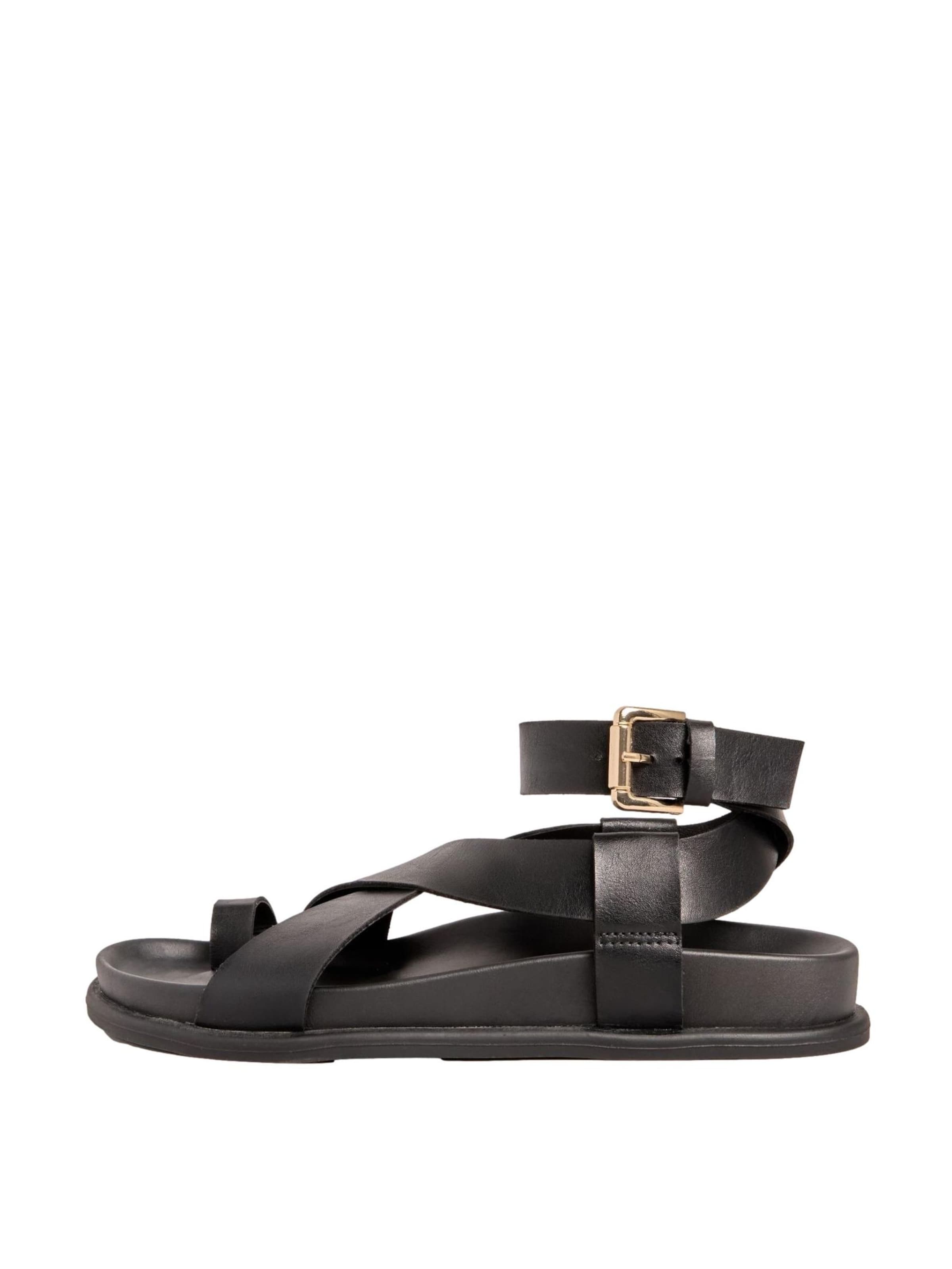Friends Like These Sandale in Schwarz: Vorderseite