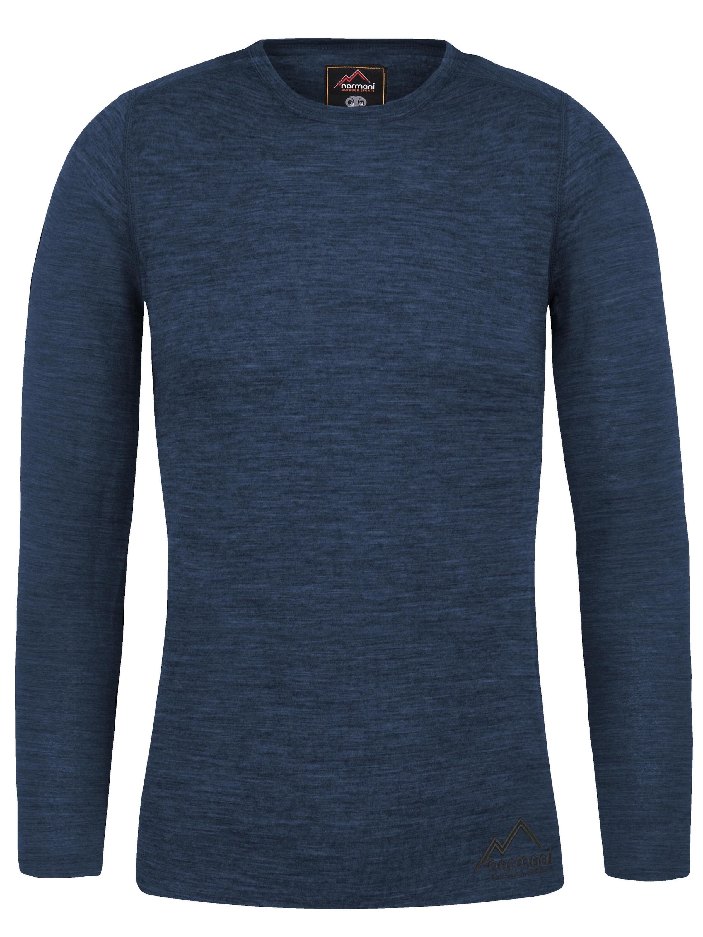 normani Sweatshirt 'Mandurah' in Blau: Vorderseite
