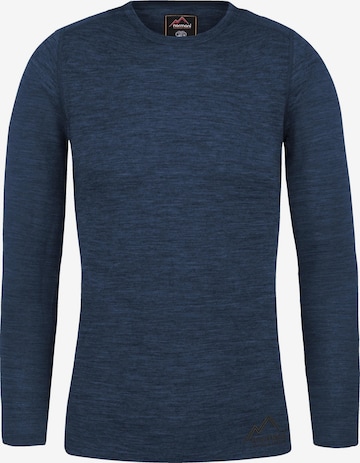normani Sweatshirt 'Mandurah' in Blauw: voorkant