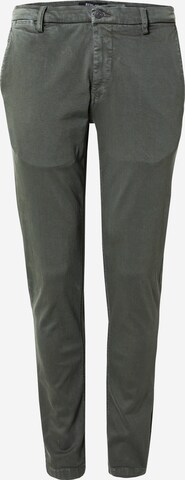 Regular Pantalon chino 'Zeumar' REPLAY en vert : devant