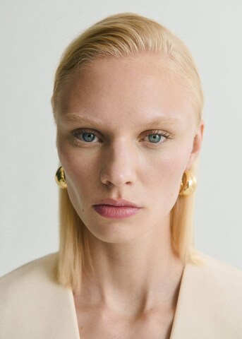 MANGO Weste 'Mire' in Beige