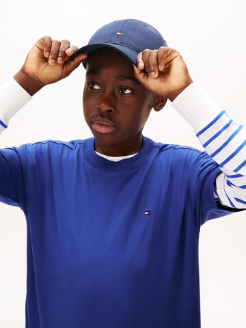 TOMMY HILFIGER T-Shirt 'ESSENTIAL' in Blau