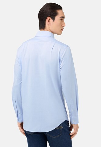 Boggi Milano Regular Fit Hemd in Blau