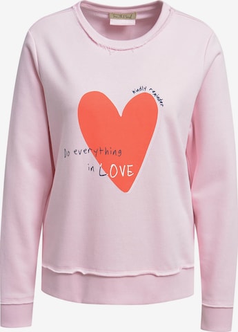 Smith&Soul Sweatshirt in Pink: front