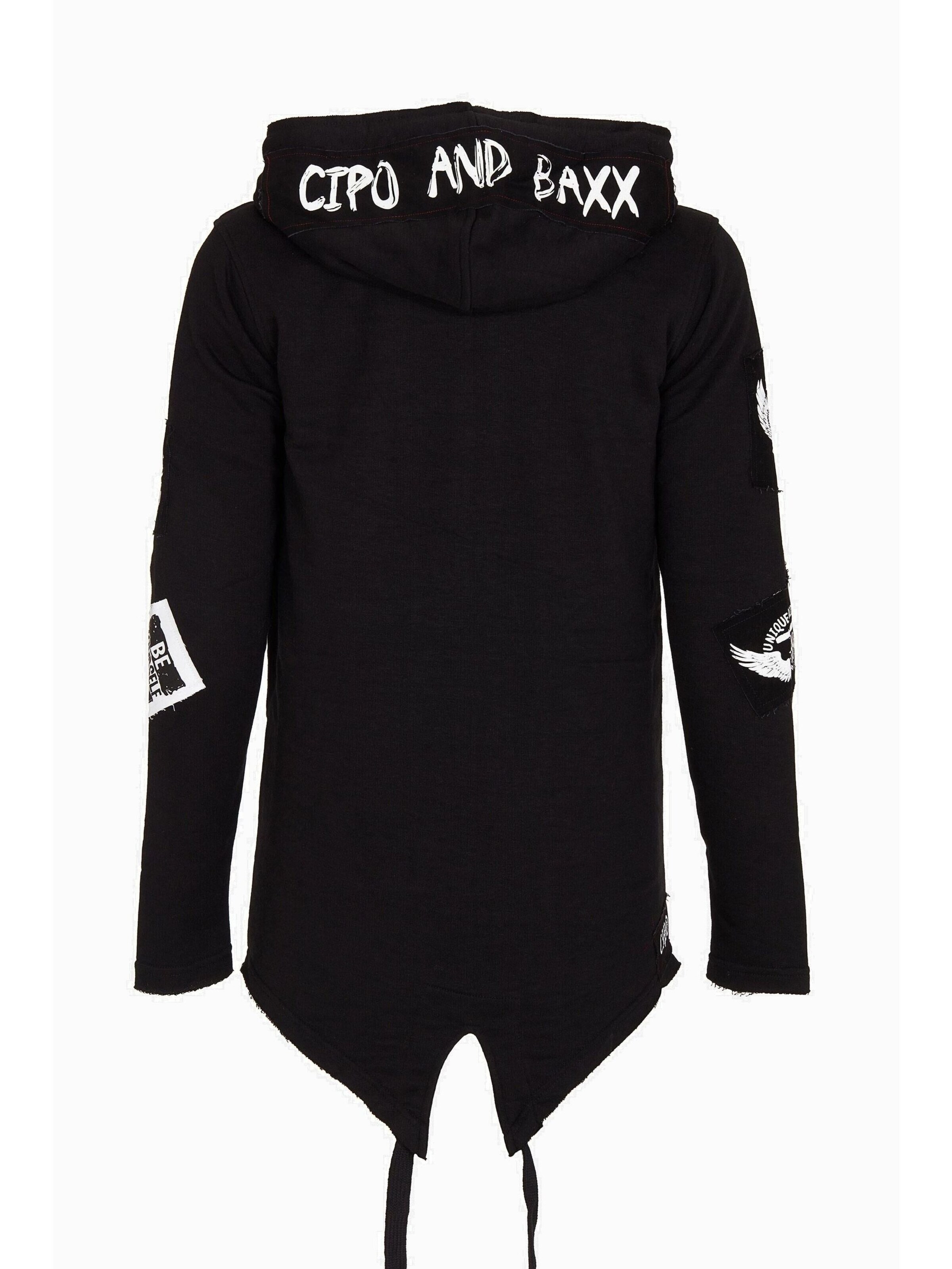 Veste de survêtement CIPO & BAXX en noir