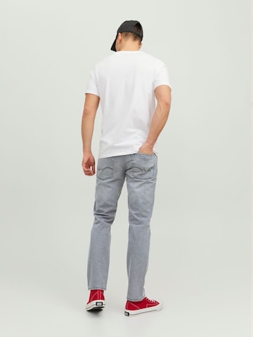 JACK & JONES Tapered Jeans 'Mike' i grå