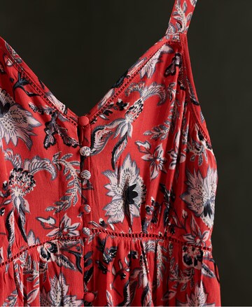 Superdry Sukienka w kolorze czerwony
