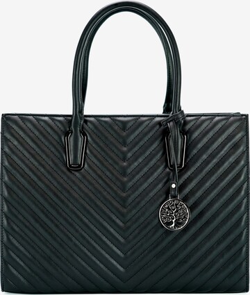 HARPA Handbag 'Derby' in Black: front